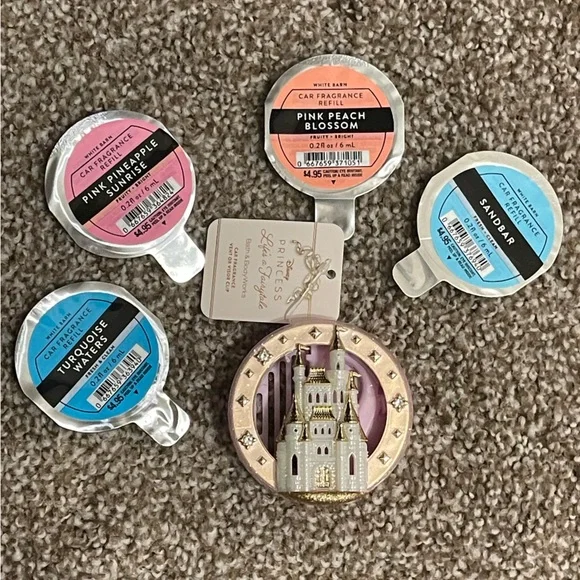 Bath & Body Works Disney Princess Castle car fragrance holder | 4 Scents - Picture 1 of 4